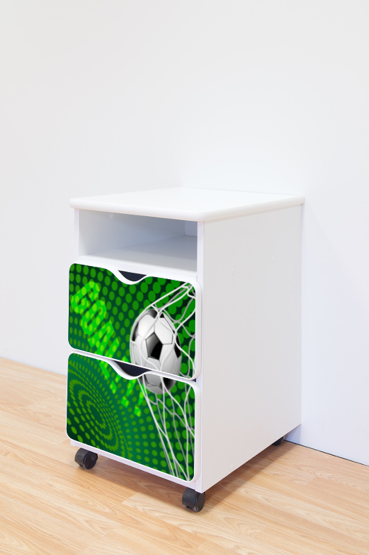 Becks kontajner Futbal zelený KK